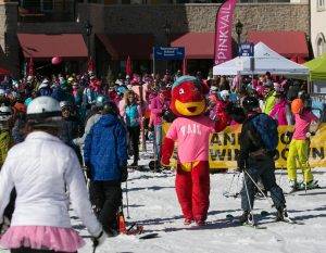 Venture Sports Pink Vail Ski Event