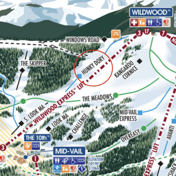 Hunky Dory Ski Run