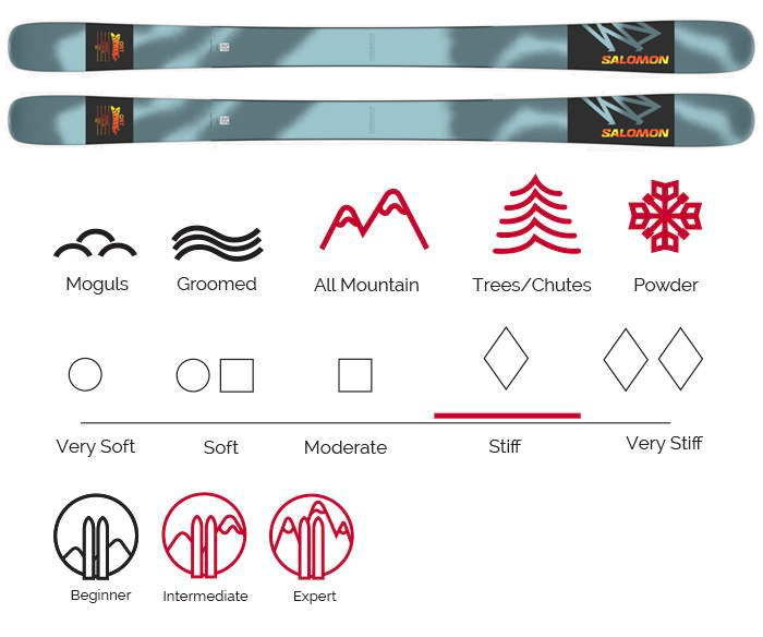 salomon qst spark skis